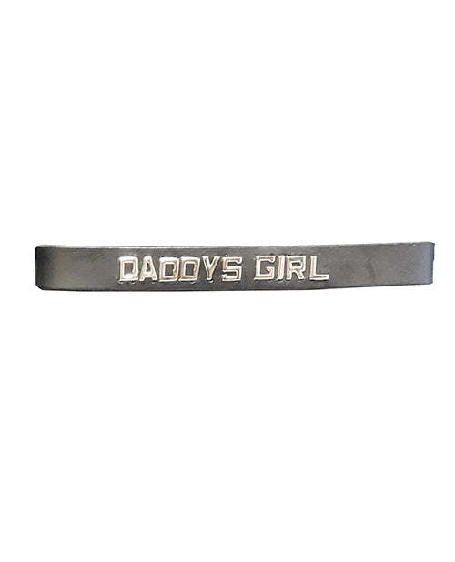Spartacus DADDYS GIRL Leather Collar