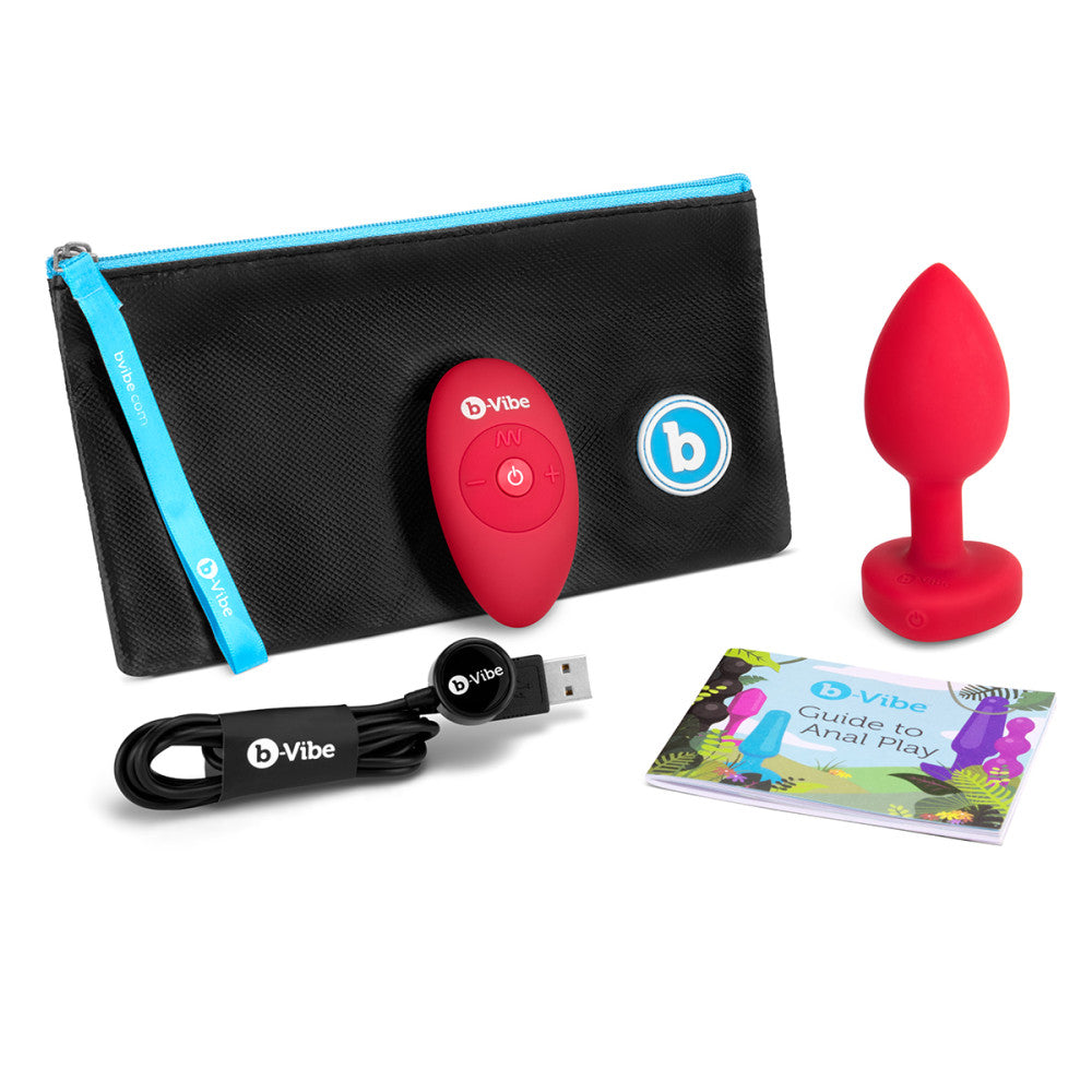 B-Vibe Vibrating Heart Plug