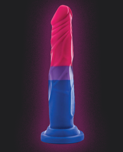 Blush Avant P8 Bisexual Pride Dildo