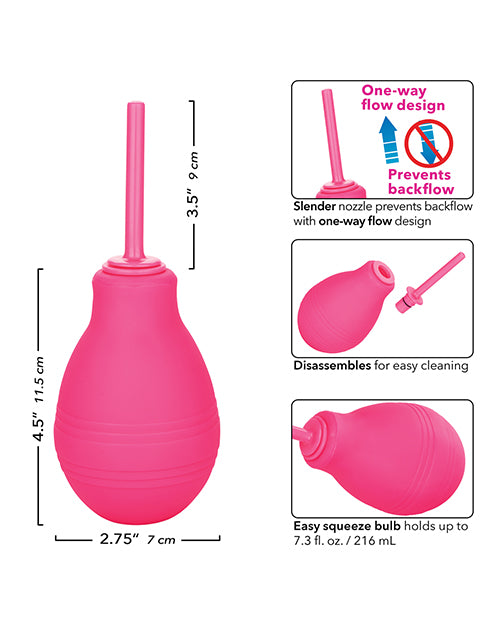 Cheeky One Way Flow Anal Douche Design and Features