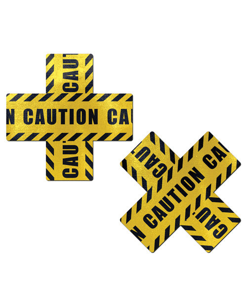 Pastease Premium Caution Cross Pasties