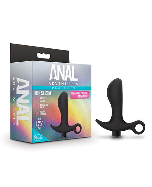 Blush Platinum Vibrating Prostate Massager 01
