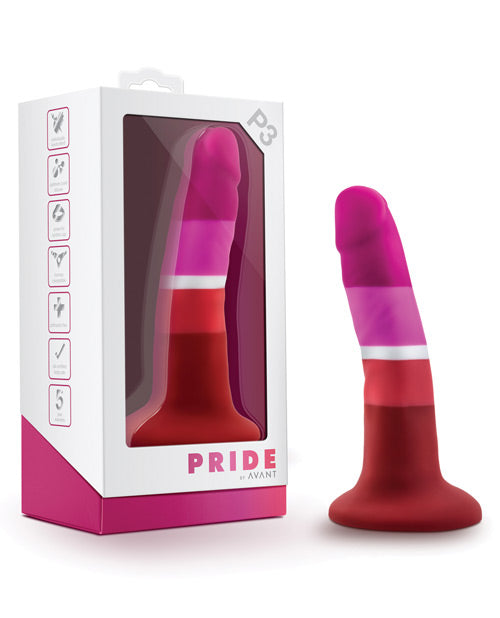 Blush Avant P3 Lesbian Pride Dildo