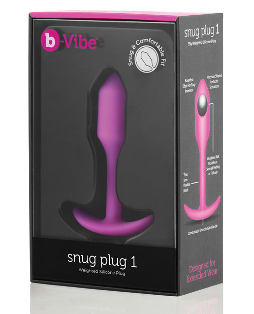 B-Vibe Weighted Snug Plugs