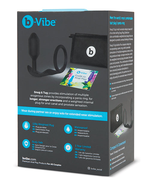 B-vibe Snug & Tug Weighted Ring
