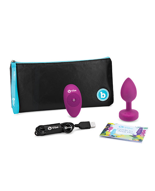 B-vibe Vibrating Jewel Plugs