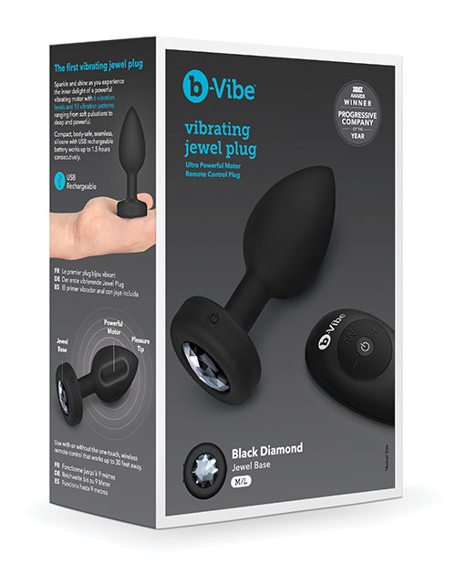 B-vibe Vibrating Jewel Plugs