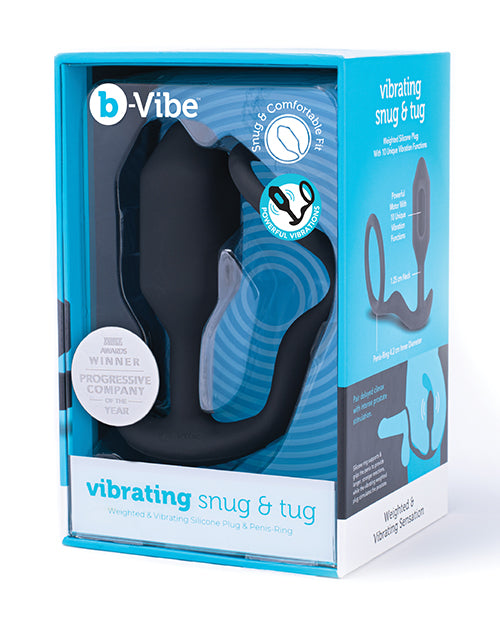 B-vibe Vibrating Snug & Tug Weighted Ring