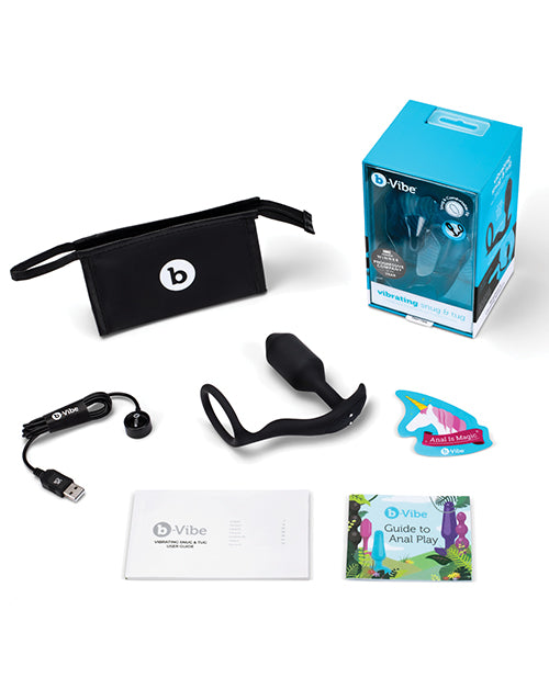 B-vibe Vibrating Snug & Tug Weighted Ring