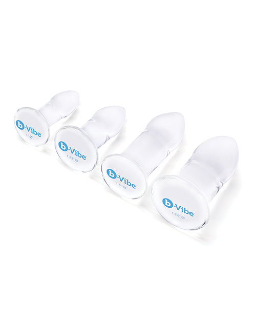 B-vibe Glass Anal Dilator Set