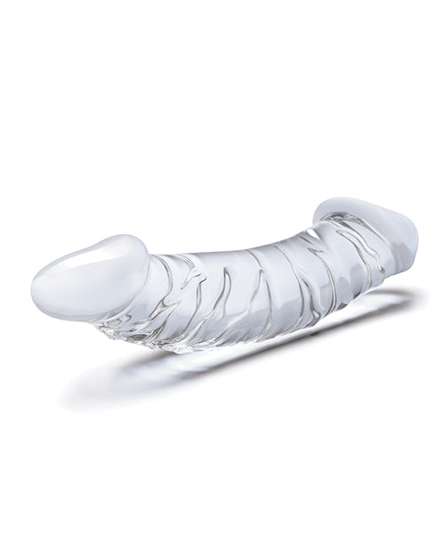Glas Realistic Girthy Glass Double Dildo