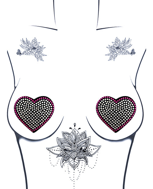 Neva Nude Heart Pasties
