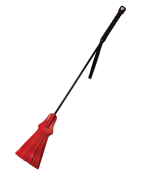 Rouge Tasseled Riding Crop