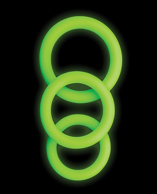Shots Ouch Glow In The Dark C-Ring Set