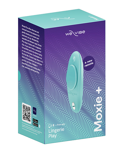 We-Vibe Moxie+ Underwear Vibe aqua