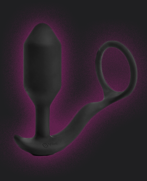 B-vibe Vibrating Snug & Tug Weighted Ring