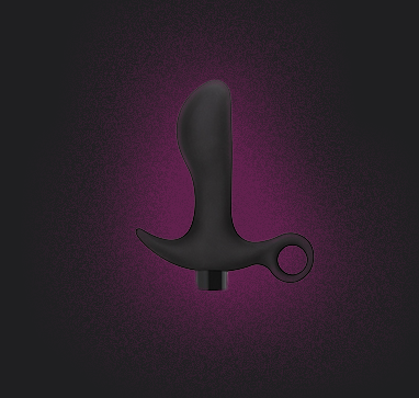 Blush Platinum Vibrating Prostate Massager 01