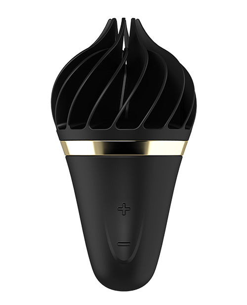Satisfyer Sweet Treat rotating clitoral vibrator in black