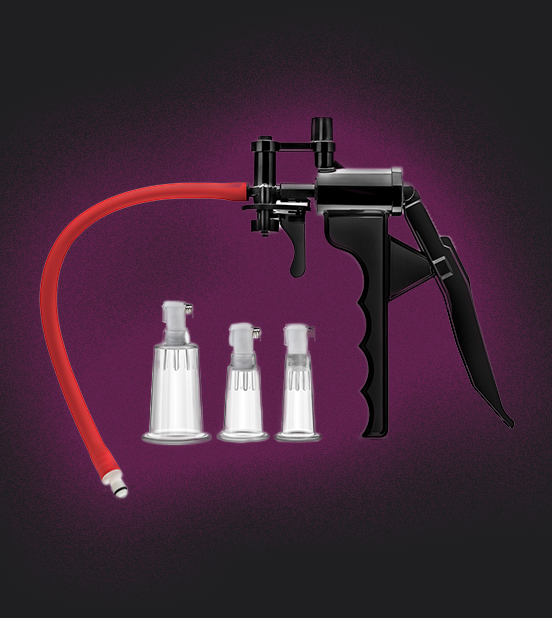 Blush Temptasia Clitoris & Nipple Pump System