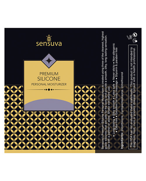 Sensuva Premium Silicone Lube