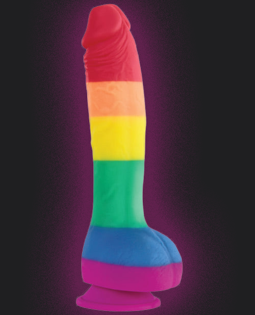 Colours Pride Edition 8" Dildo w/Suction Cup