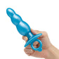 b-Vibe Butties Bounce Beaded Tapered Plug - Blue
