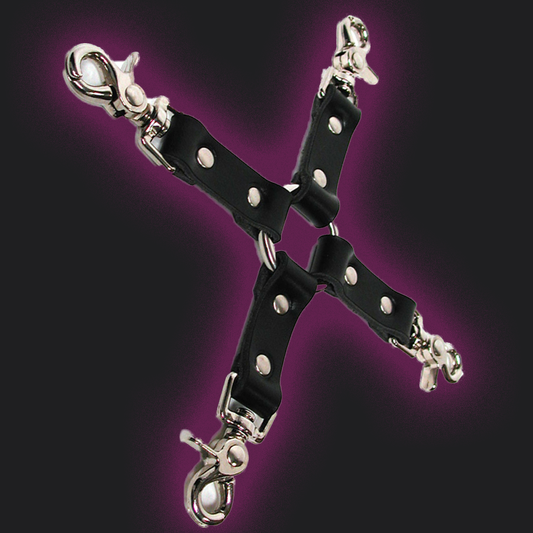 KinkLab Leather Hog Tie