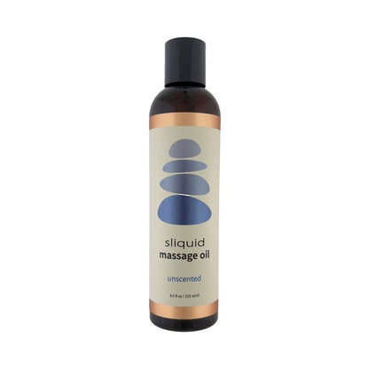 Sliquid Massage Oil Unscented 8.5 oz.