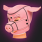 Master Series Swine Pig Neoprene Hood