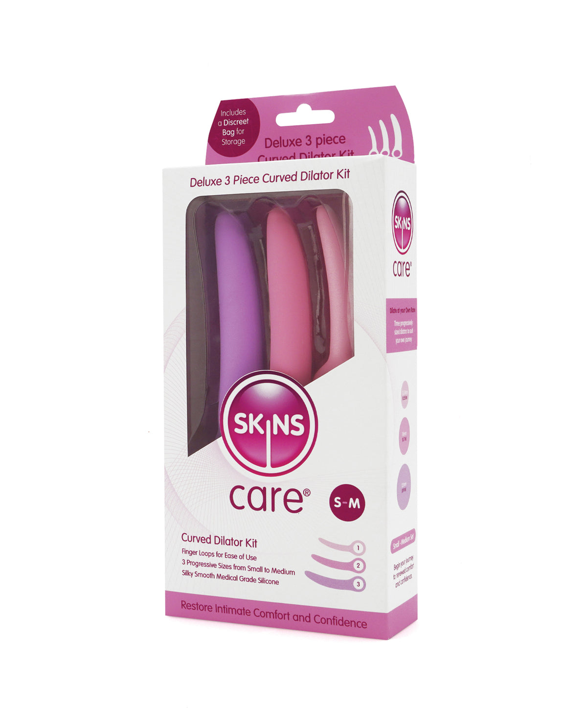 Skins Care Small - Medium Curved Dilators - 3 pc Set