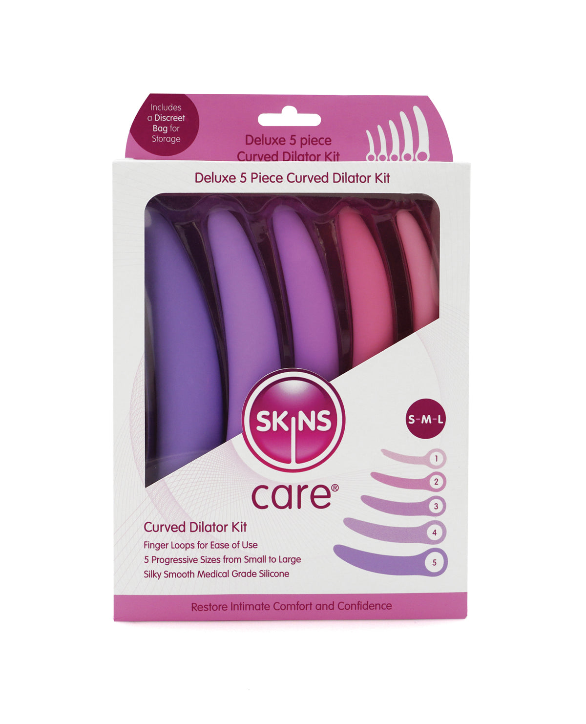 Skins Care Curved Dilators - 5 pc Set