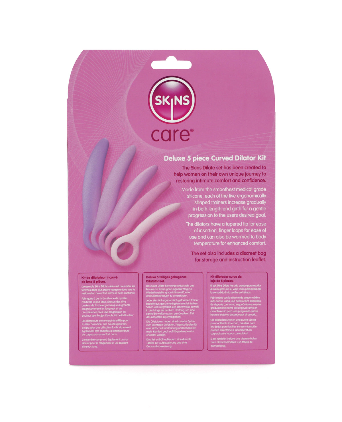 Skins Care Curved Dilators - 5 pc Set