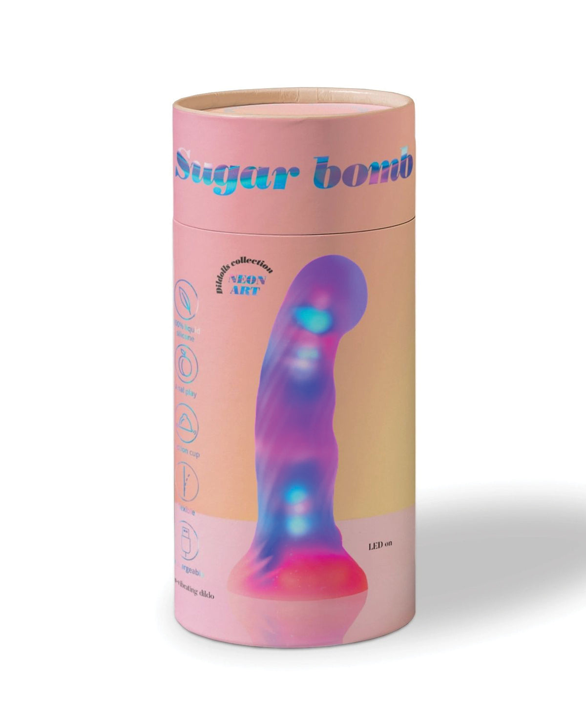 Love to Love Dildolls Sugar Bomb Neon Art - Multi Color