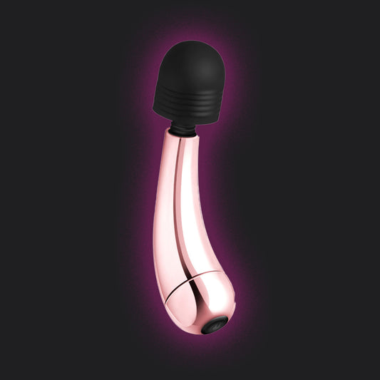 Rosy Gold Nouveau Mini Curve Massager