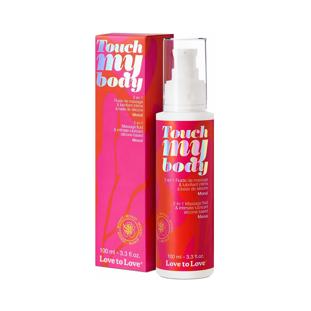 Love to Love Touch My Body 2-in-1 Massage Fluid & Lubricant