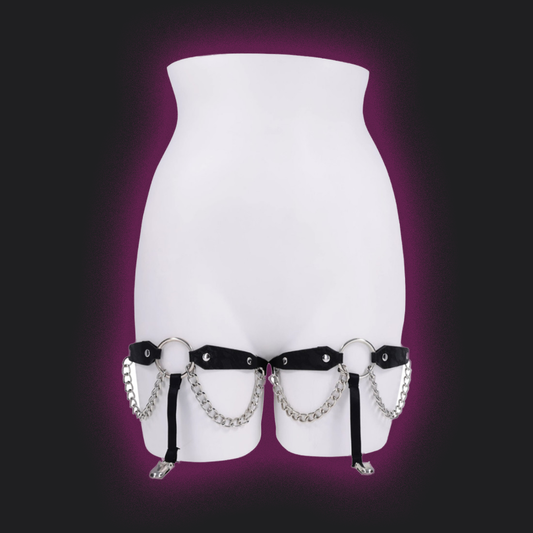Sportsheets Sex & Mischief Chain Lace Garters