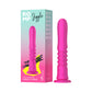 Pink toy with packaging labeled 'ROMP Joggle' on a white background