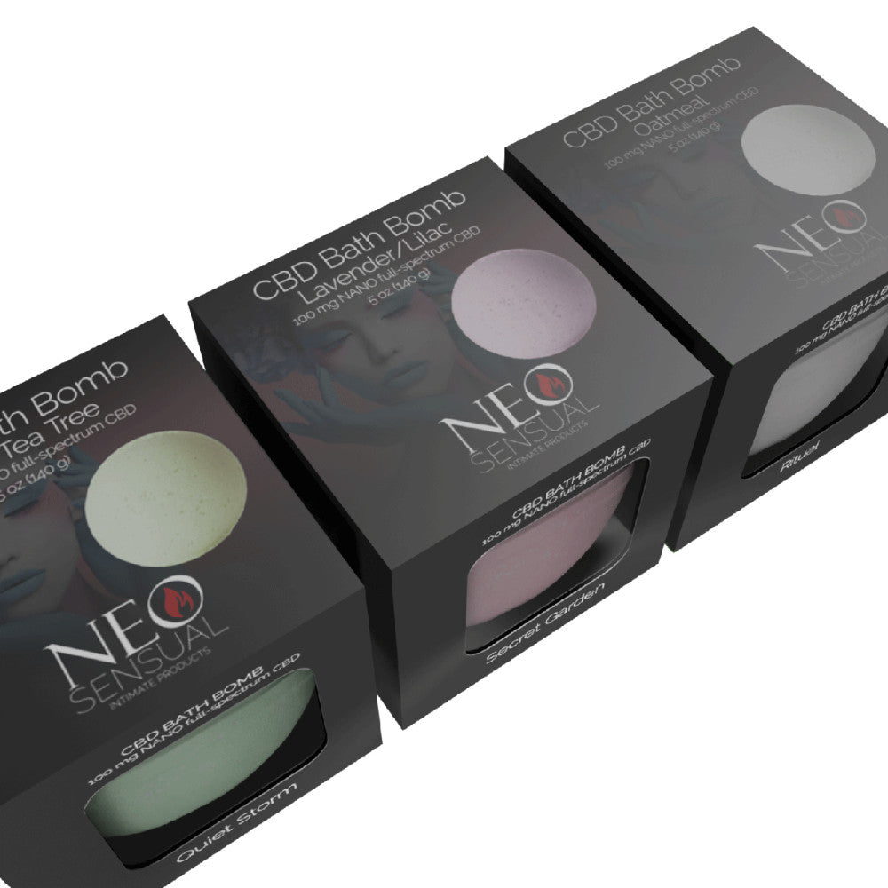 NEO Sensual CBD Bath Bomb