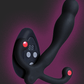 Aneros Vibrating Eupho Syn V vibrating prostate massager with digital control on a purple background