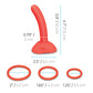 b-vibe Beginner Strap-On Harness Set - With 5" Dildo