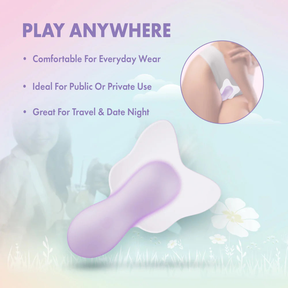 Blush Play With Me Flutter Love Vibrator underwear vibe