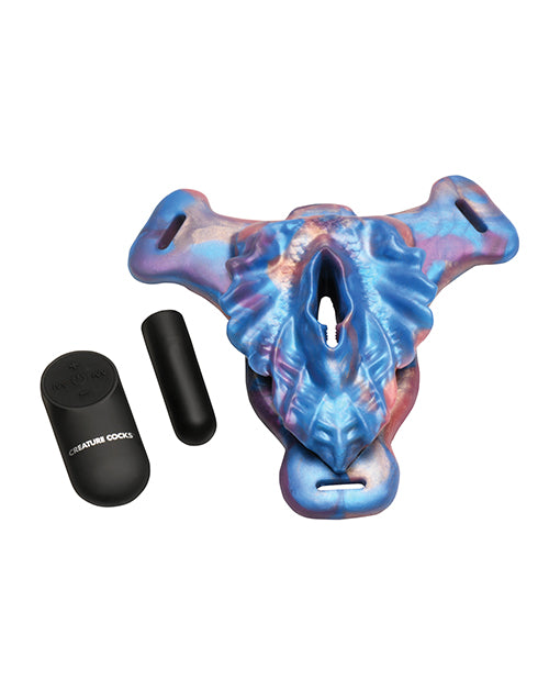 Creature Cocks  Siren Snatch Silicone Strap-On