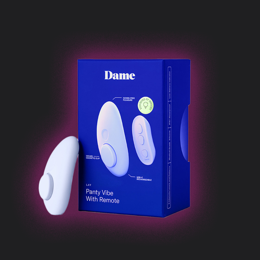 Dame Lay Panty Vibrator with Remote Control