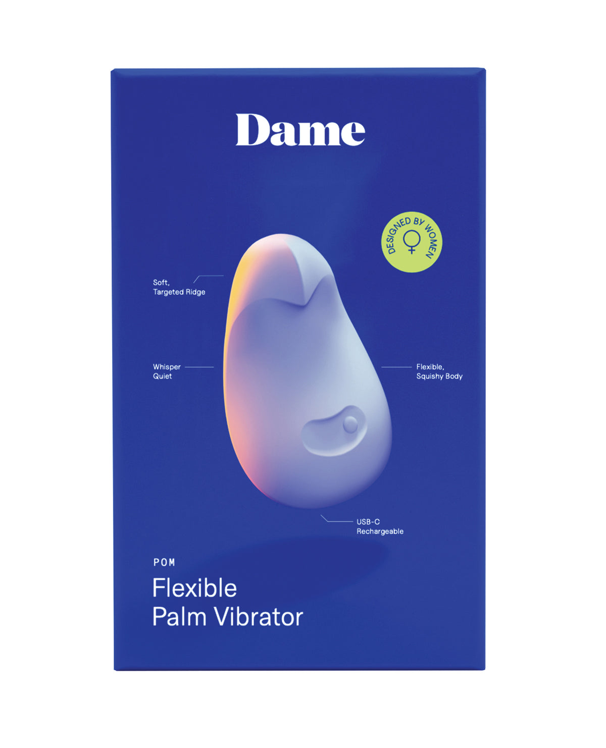 Dame Pom Flexible Vibrator - Ice