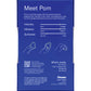 Dame Pom Flexible Vibrator - Ice