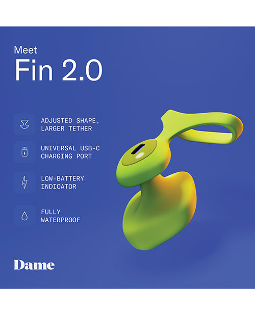 Dame Fin 2.0 Finger Vibrator