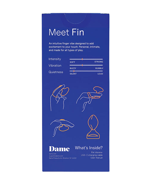 Dame Fin 2.0 Finger Vibrator