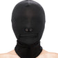 Fetish & Fashion Zippered Mouth Hood black