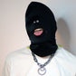 Fetish & Fashion Zippered Mouth Hood open mouth