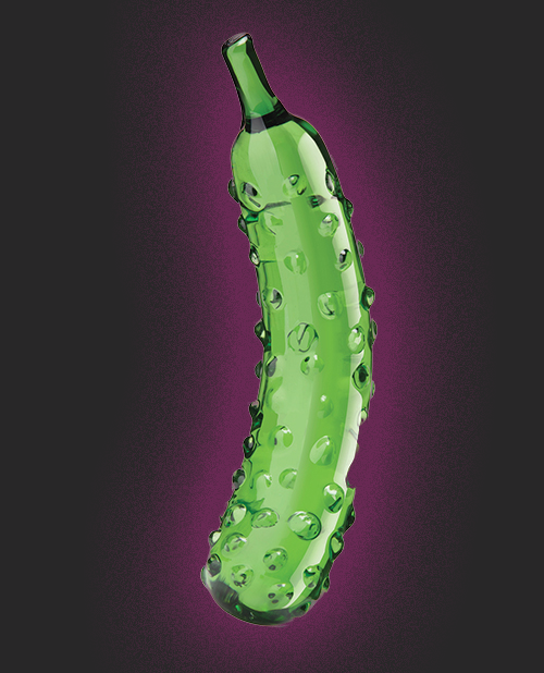 Glas Caressing Cucumber Glass Dildo